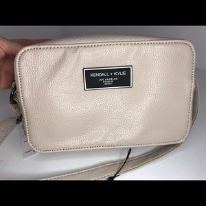 Kendall and Kylie beige/nude crossbody